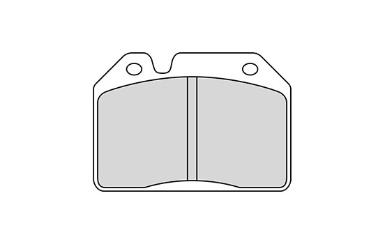 Brake Pad Set, disc brake 36045 ABS