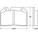 Brake Pad Set, disc brake 36045 ABS, Thumbnail 2