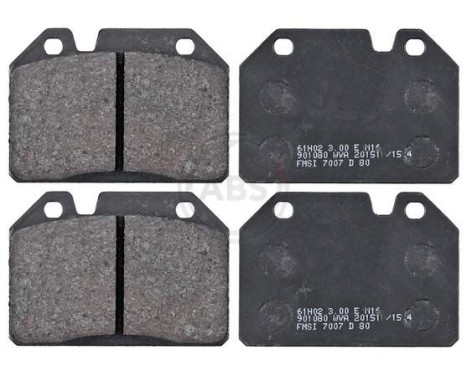 Brake Pad Set, disc brake 36045 ABS, Image 3