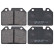 Brake Pad Set, disc brake 36045 ABS, Thumbnail 3