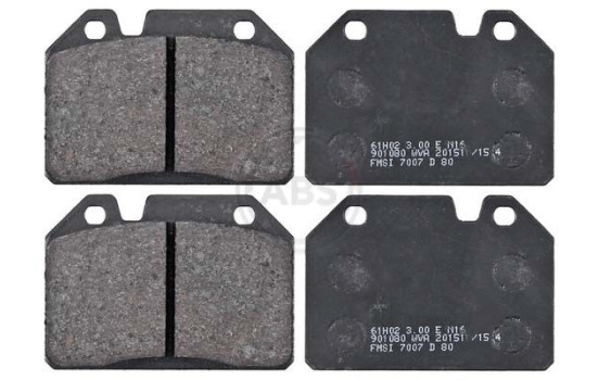 Brake Pad Set, disc brake 36045 ABS, Image 3
