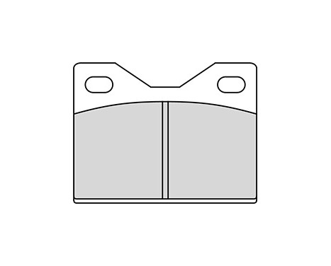 Brake Pad Set, disc brake 36051 ABS, Image 3