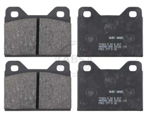 Brake Pad Set, disc brake 36051 ABS, Image 4