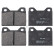 Brake Pad Set, disc brake 36051 ABS, Thumbnail 4