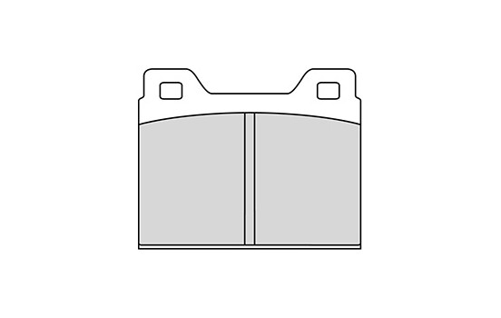 Brake Pad Set, disc brake 36055 ABS, Image 3