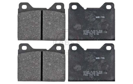 Brake Pad Set, disc brake 36055 ABS, Image 4