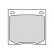 Brake Pad Set, disc brake 36059 ABS