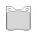 Brake Pad Set, disc brake 36061 ABS, Thumbnail 3
