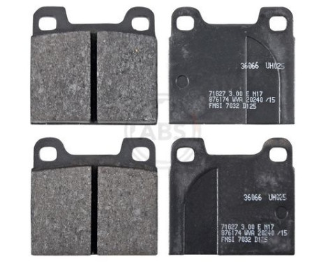 Brake Pad Set, disc brake 36066 ABS, Image 4
