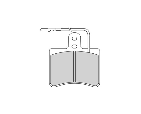 Brake Pad Set, disc brake 36069 ABS, Image 2