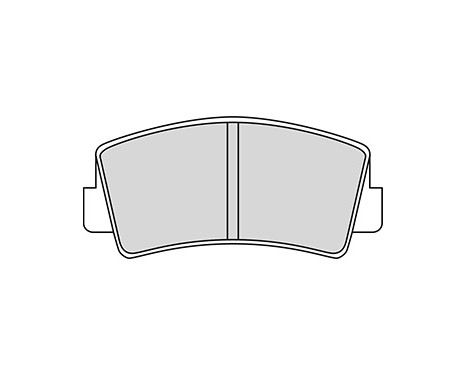 Brake Pad Set, disc brake 36071 ABS, Image 3