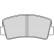Brake Pad Set, disc brake 36071 ABS, Thumbnail 3