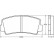 Brake Pad Set, disc brake 36071 ABS, Thumbnail 2