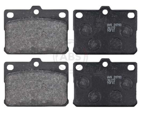 Brake Pad Set, disc brake 36072 ABS, Image 3