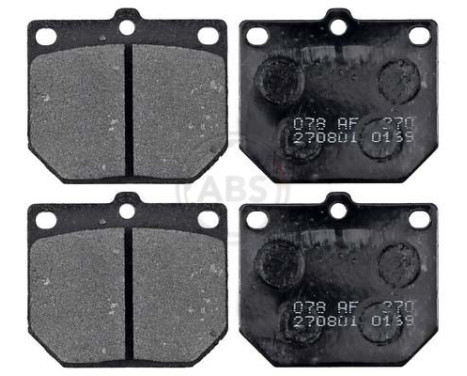 Brake Pad Set, disc brake 36078 ABS, Image 3