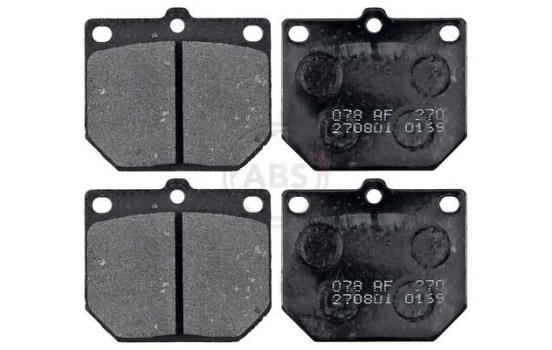 Brake Pad Set, disc brake 36078 ABS, Image 3