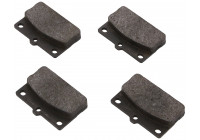 Brake Pad Set, disc brake 36079 ABS