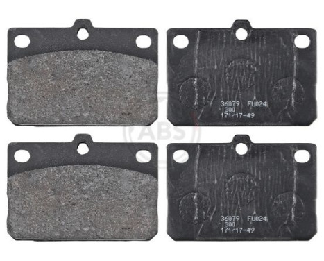 Brake Pad Set, disc brake 36079 ABS, Image 3