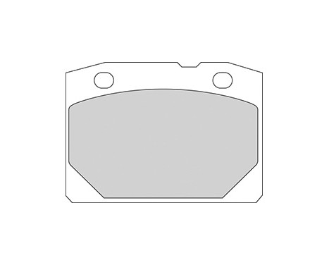 Brake Pad Set, disc brake 36080 ABS, Image 3