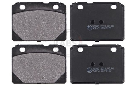 Brake Pad Set, disc brake 36080 ABS, Image 4