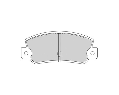 Brake Pad Set, disc brake 36081 ABS, Image 3