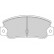 Brake Pad Set, disc brake 36081 ABS, Thumbnail 3