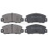 Brake Pad Set, disc brake 36081 ABS, Thumbnail 4