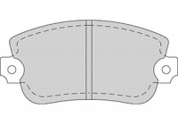 Brake Pad Set, disc brake 36083 ABS