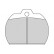 Brake Pad Set, disc brake 36086 ABS, Thumbnail 3