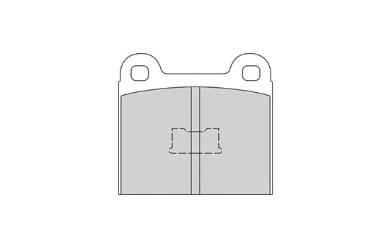 Brake Pad Set, disc brake 36088 ABS