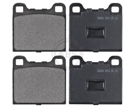 Brake Pad Set, disc brake 36088 ABS, Image 3