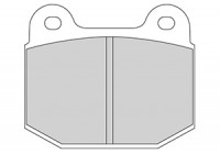 Brake Pad Set, disc brake 36090 ABS