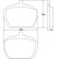 Brake Pad Set, disc brake 36102 ABS, Thumbnail 2