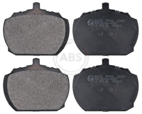 Brake Pad Set, disc brake 36102 ABS, Image 4