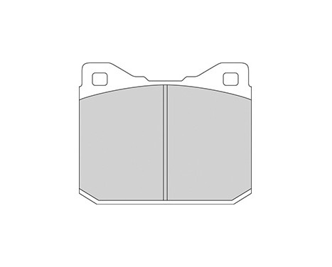 Brake Pad Set, disc brake 36104 ABS, Image 3