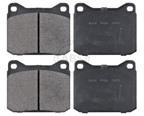 Brake Pad Set, disc brake 36104 ABS, Image 4