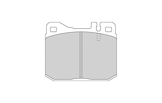 Brake Pad Set, disc brake 36105 ABS, Image 3