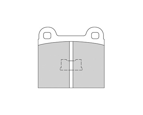 Brake Pad Set, disc brake 36106 ABS, Image 3