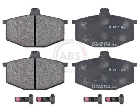 Brake Pad Set, disc brake 36108 ABS, Image 4