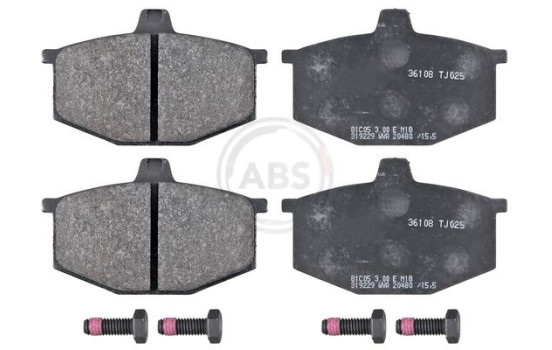 Brake Pad Set, disc brake 36108 ABS, Image 4