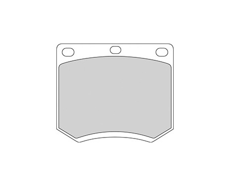 Brake Pad Set, disc brake 36109 ABS, Image 3