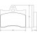 Brake Pad Set, disc brake 36110 ABS, Thumbnail 2