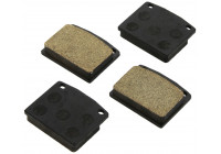 Brake Pad Set, disc brake 36121 ABS