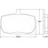 Brake Pad Set, disc brake 36124 ABS, Thumbnail 2