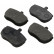 Brake Pad Set, disc brake 36124 ABS