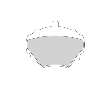 Brake Pad Set, disc brake 36125 ABS, Image 3