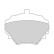 Brake Pad Set, disc brake 36125 ABS, Thumbnail 3