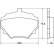 Brake Pad Set, disc brake 36125 ABS, Thumbnail 2