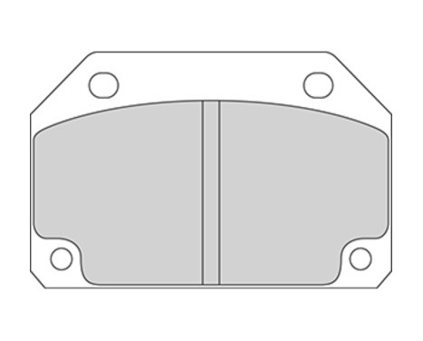 Brake Pad Set, disc brake 36130 ABS, Image 2