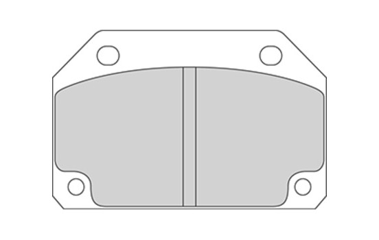 Brake Pad Set, disc brake 36130 ABS, Image 2